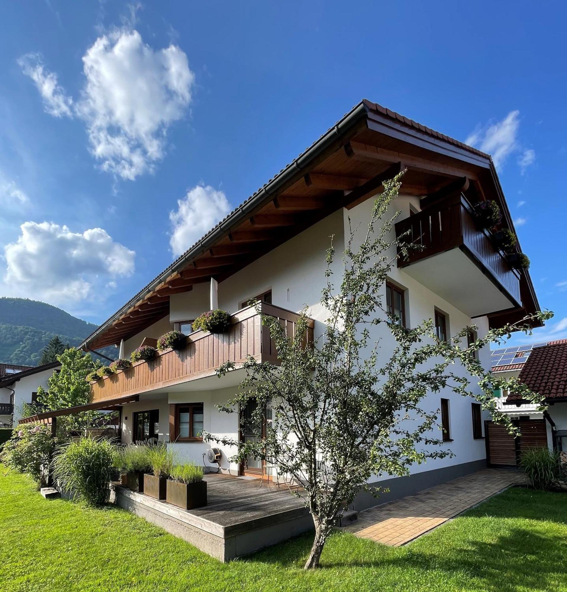 Das Bergquartier - Ferienwohnung Muehlberg Oberau  Exterior photo